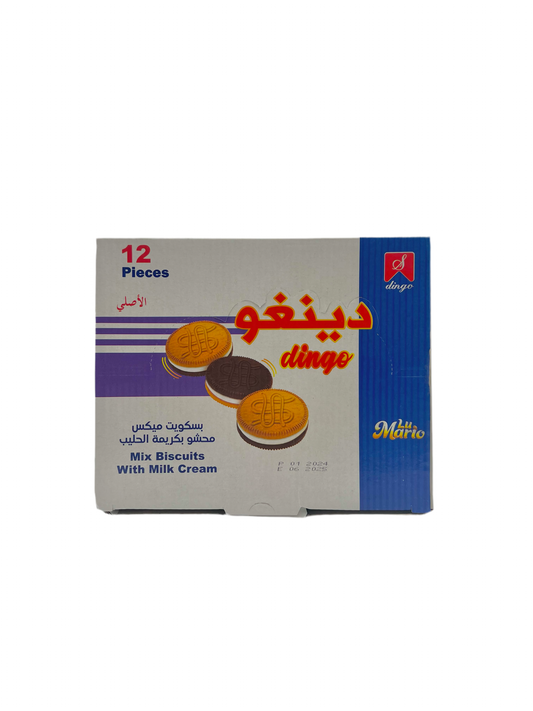 DINGO  - BISCUIT LAIT - 12x25g