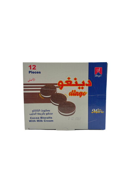 DINGO - BISCUIT CHOCOLAT - 12x25g