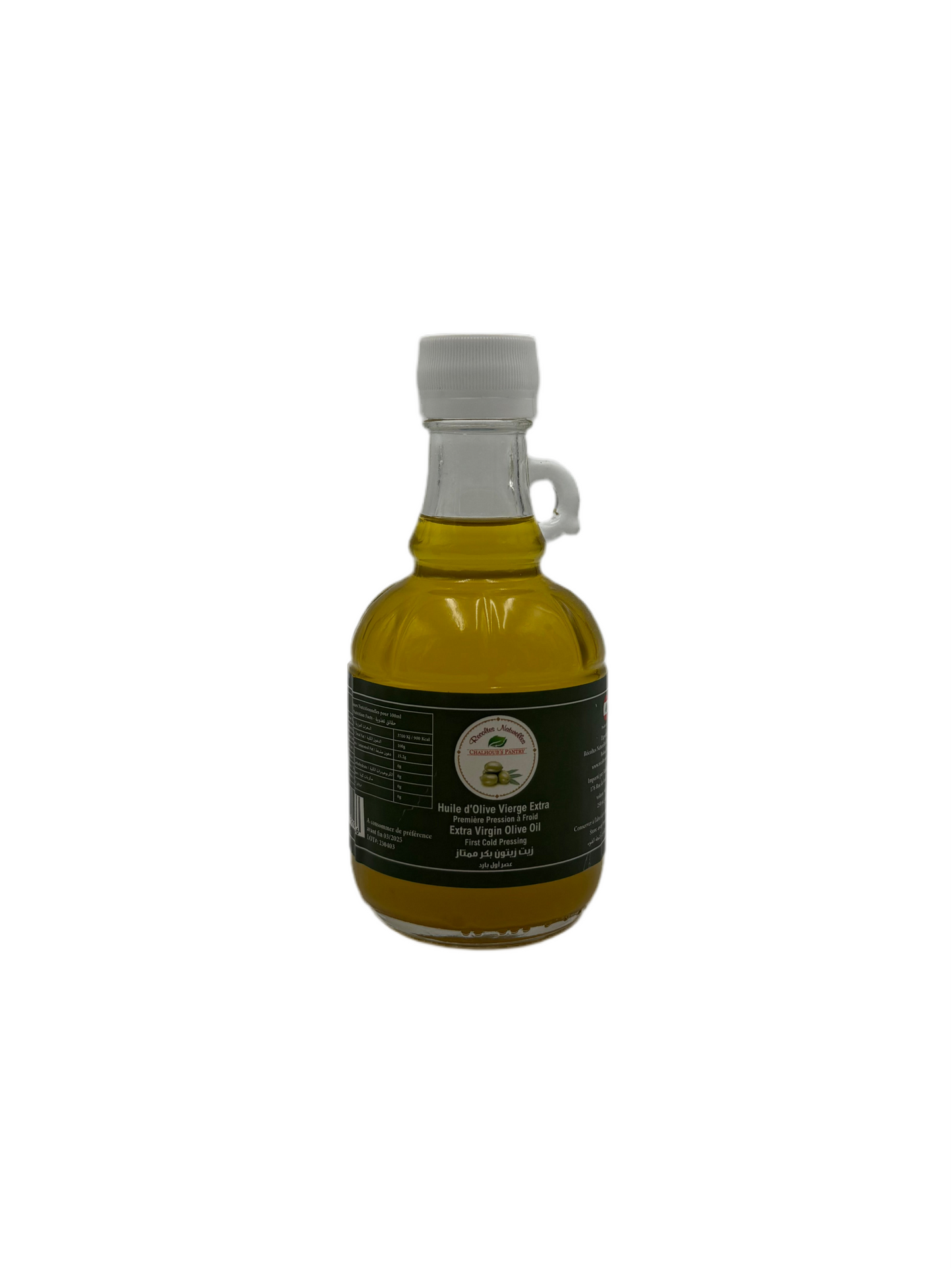 CHALHOUB - HUILE D’OLIVE (artisanale) - 250ml