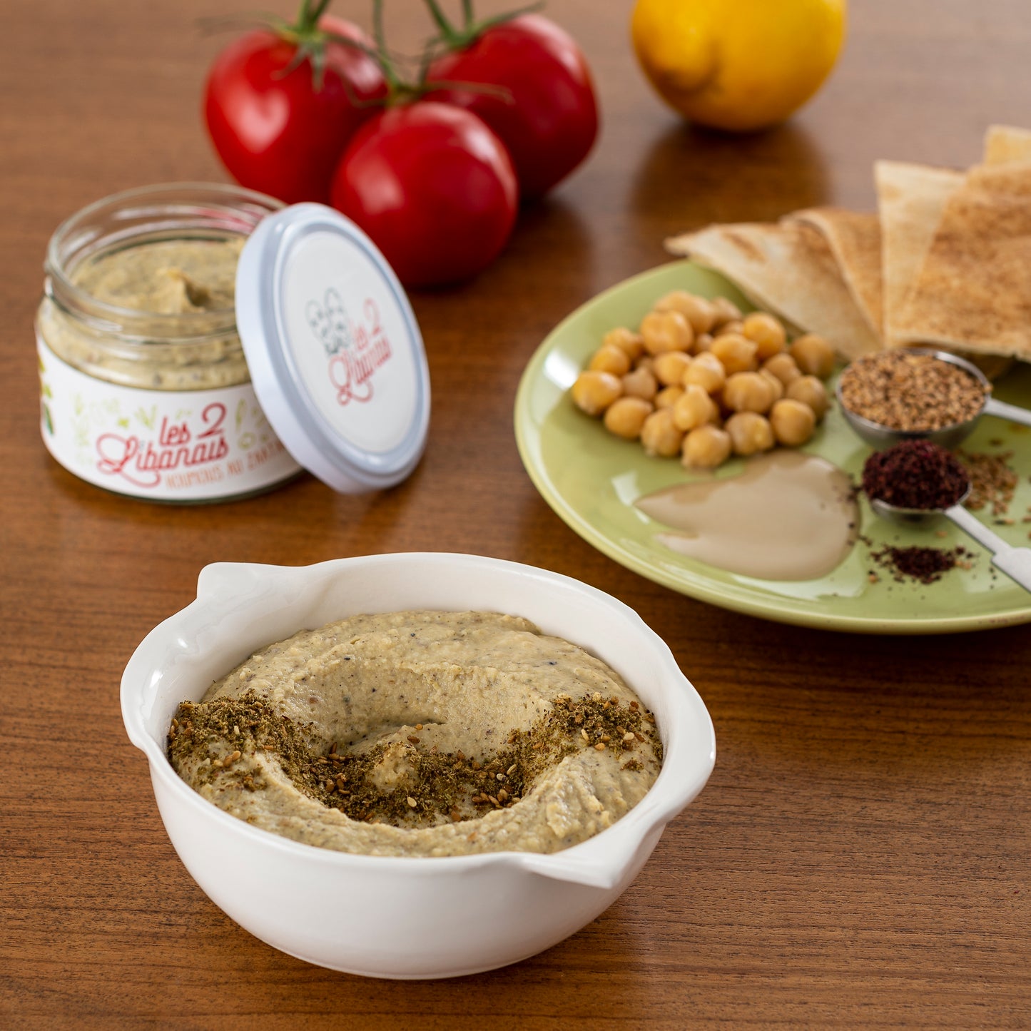 L2L - HOMMOS AU ZAATAR - Barquette 150g