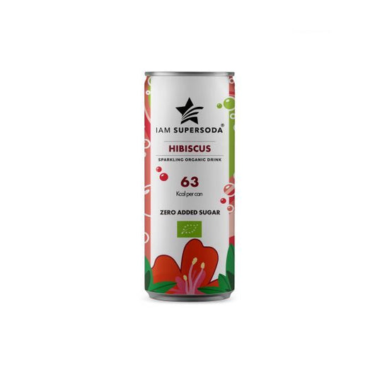 IAM SUPERSODA - HIBISCUS - 250ml