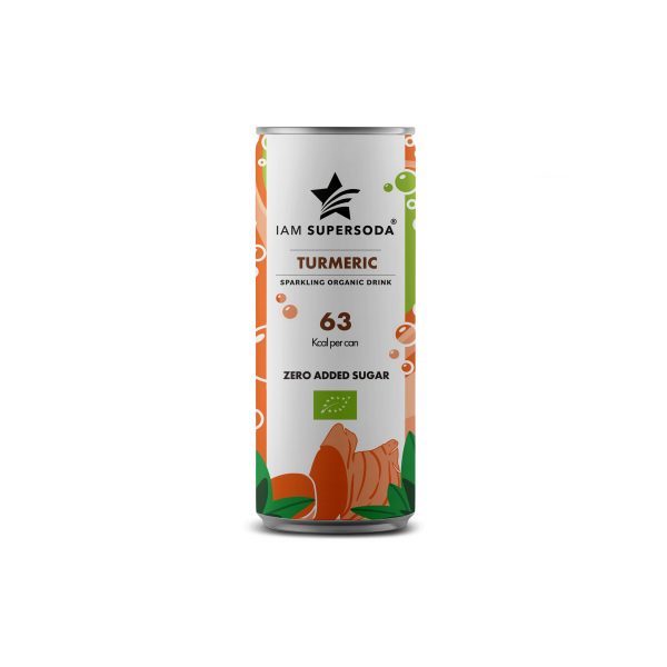 IAM SUPERSODA - TURMERIC - 250ml