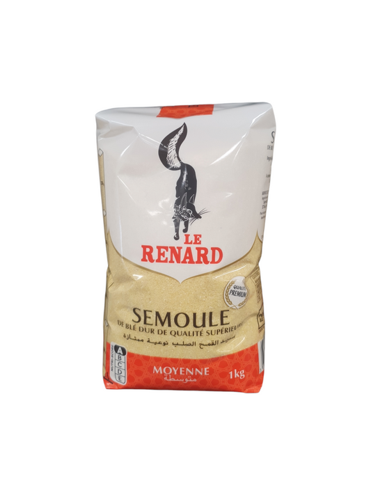 LE RENARD - SEMOULE MOYENNE - 1kg