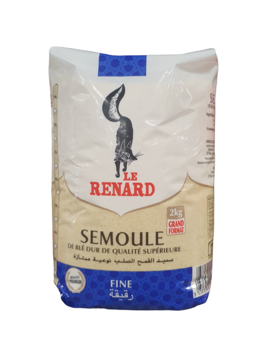 LE RENARD - SEMOULE FINE - 2kg