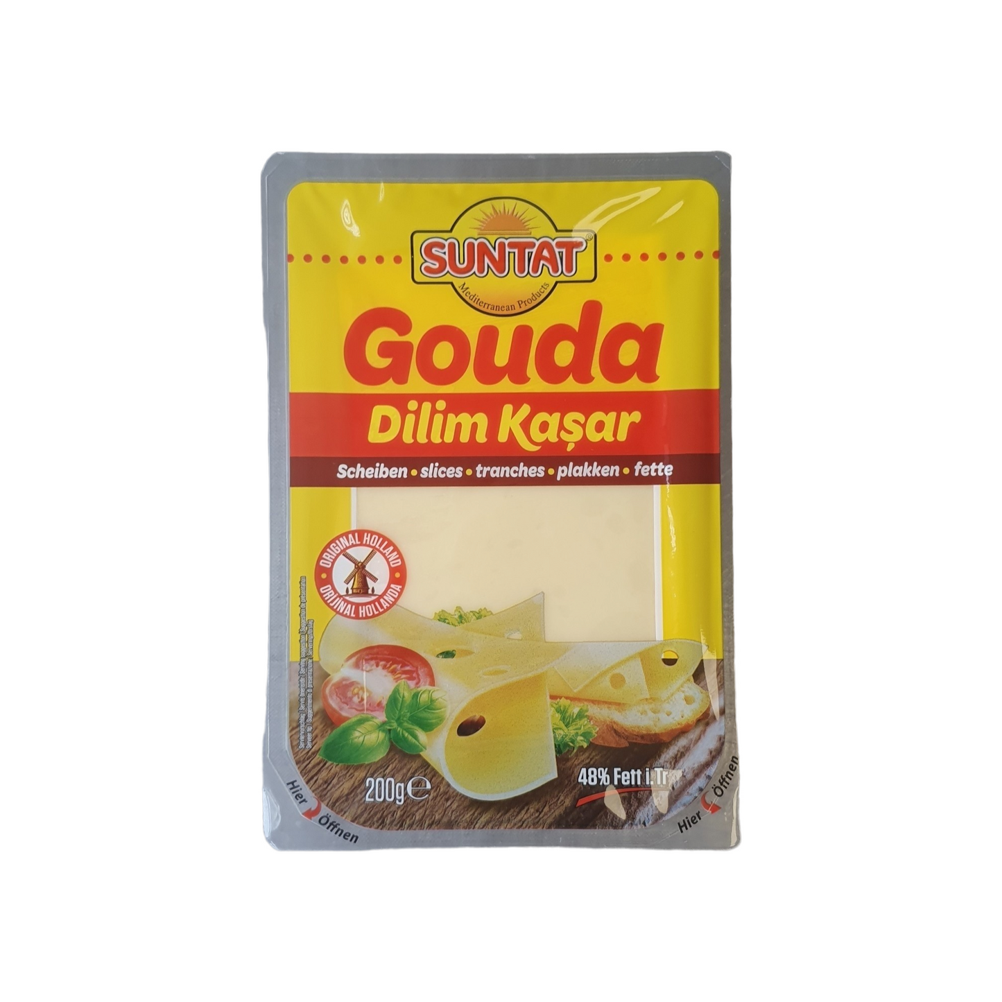 SUNTAT - GOUDA TRANCHE - 200g