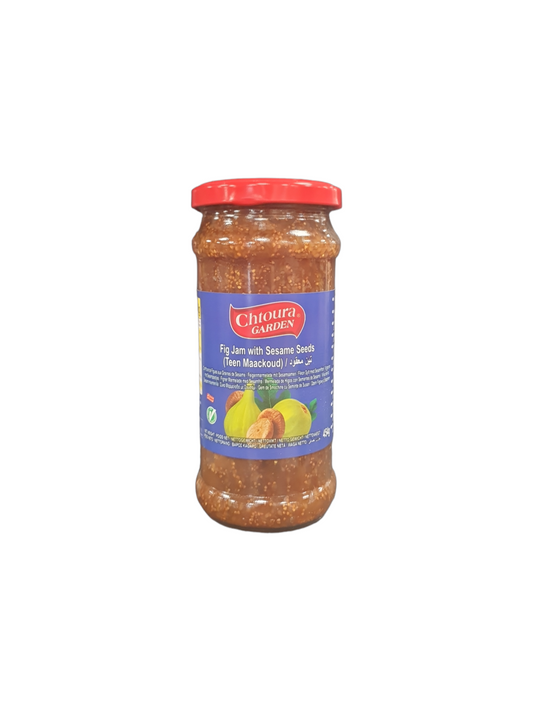 CHTOURA GARDEN - CONFITURE FIGUE SÉSAME - 454g