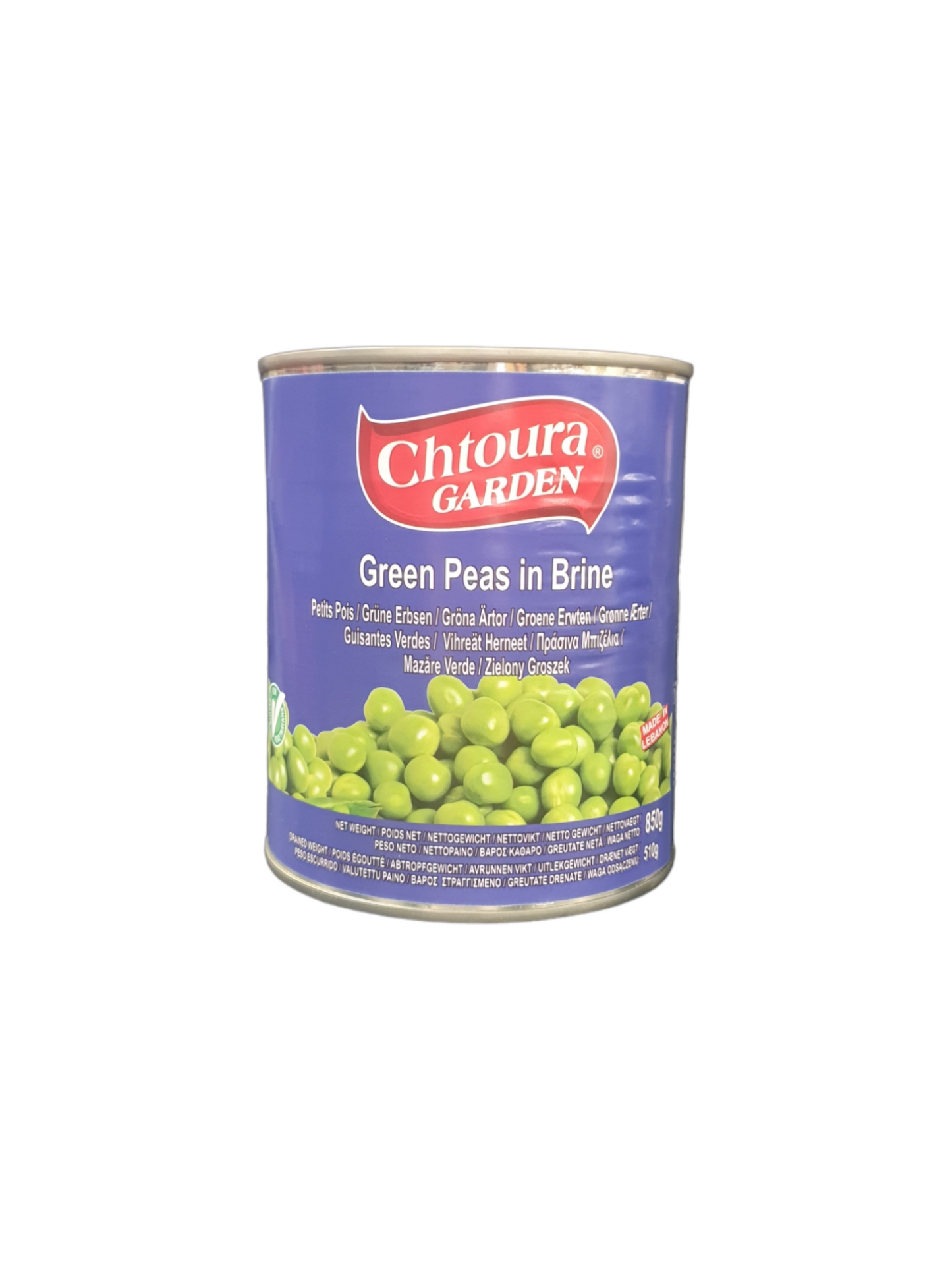 CHTOURA GARDEN - PETITS POIS - 850g