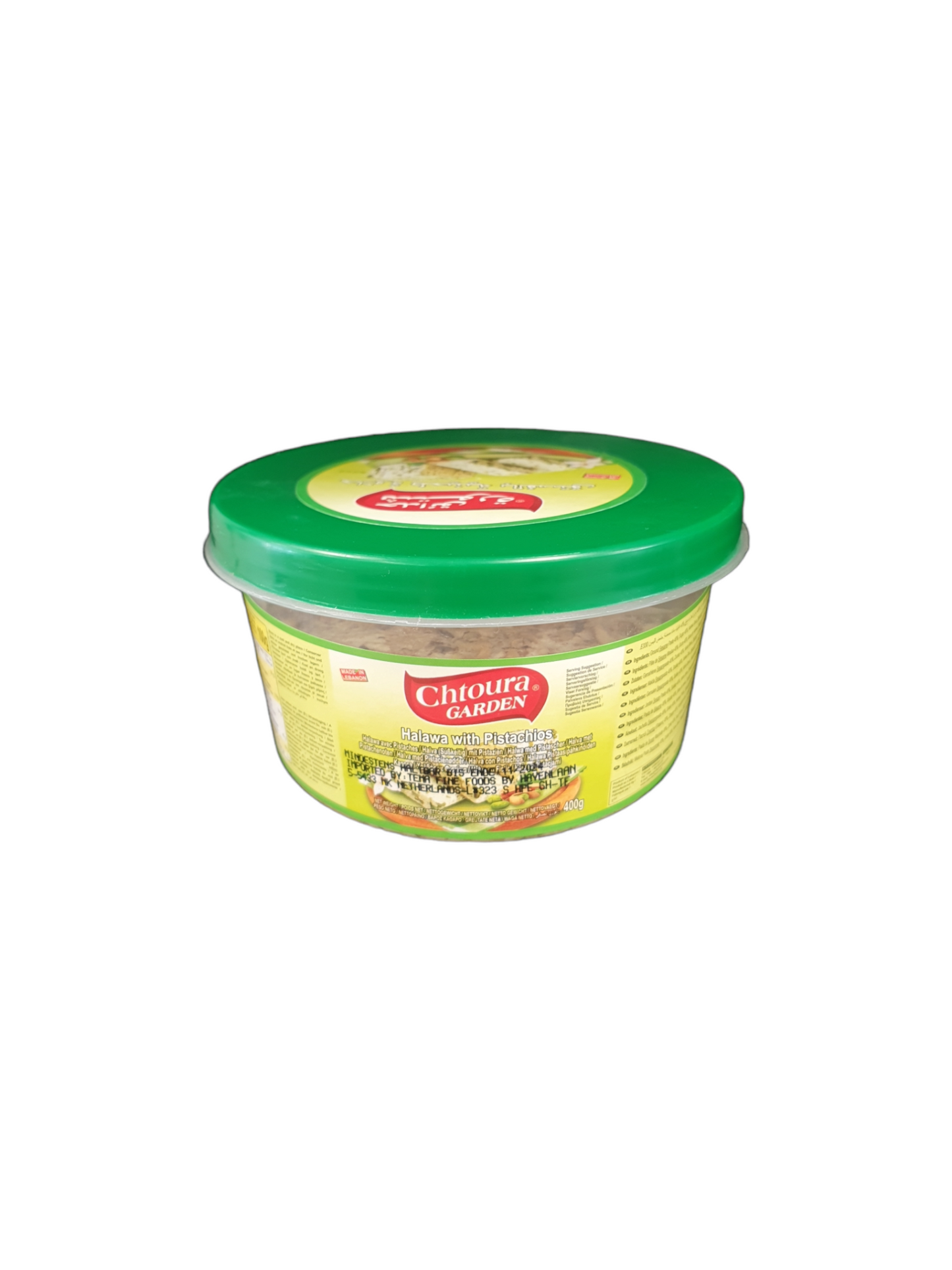 CHTOURA GARDEN - HALAWA AUX PISTACHES - 400g