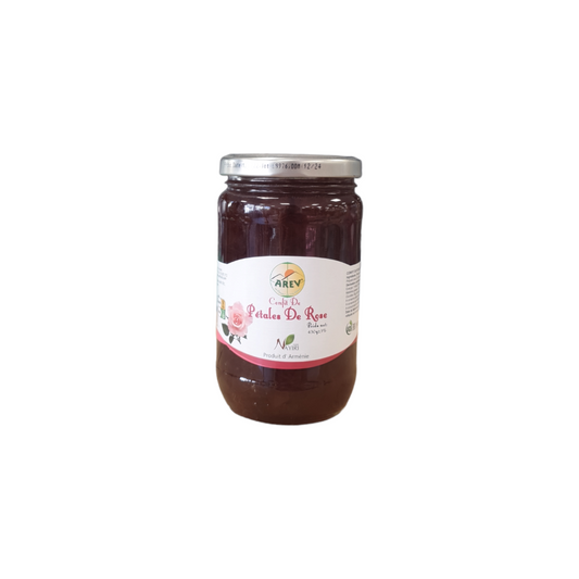 AREV - CONFITURE DE PÉTALES DE ROSE - 430g