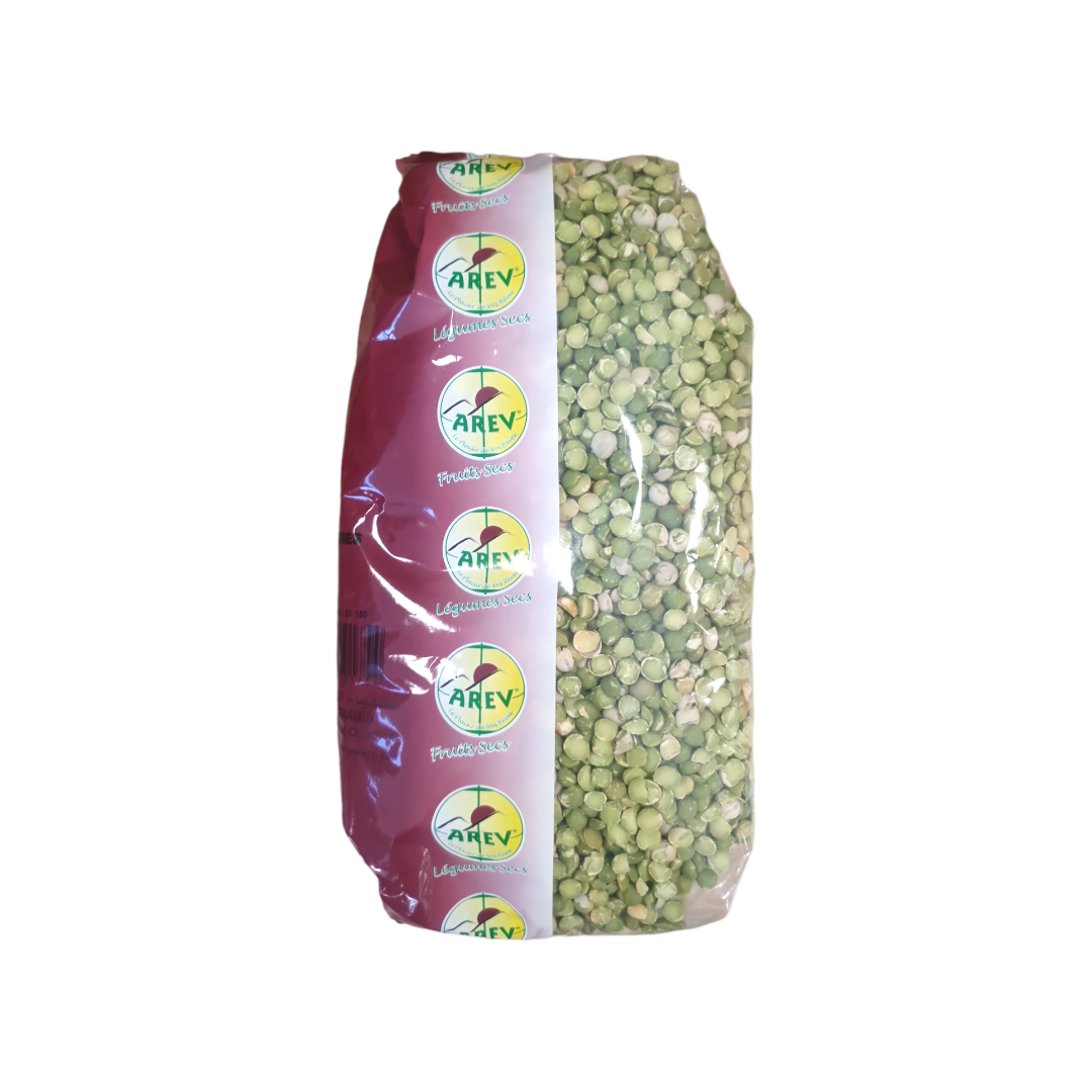 AREV - POIS CASSÉS VERTS - 1kg