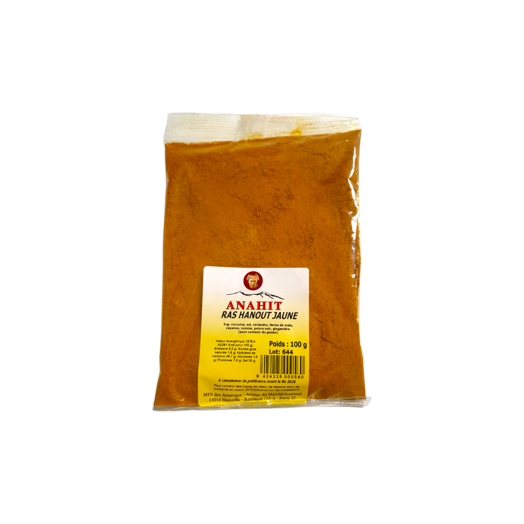 ANAHIT - RAS AL HANOUT JAUNE - 100g