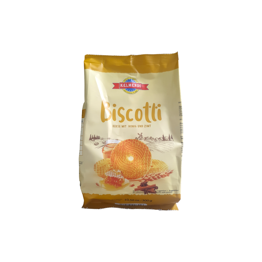 KELMENDI -  BISCUITS MIEL ET CANNELLE - 300g