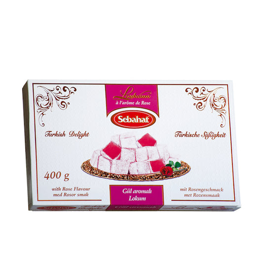 SEBAHAT - LOUKOUM À LA ROSE - 400g