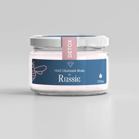 SOMIEL - MIEL DIAMAND ROSE RUSSIE - 250g