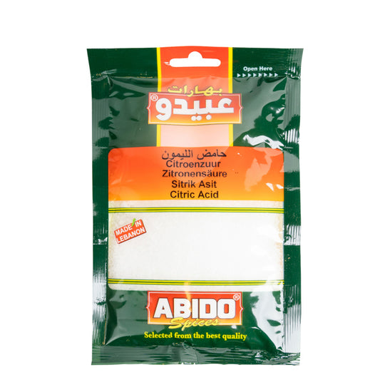 ABIDO - ACIDE CITRIQUE - 100g