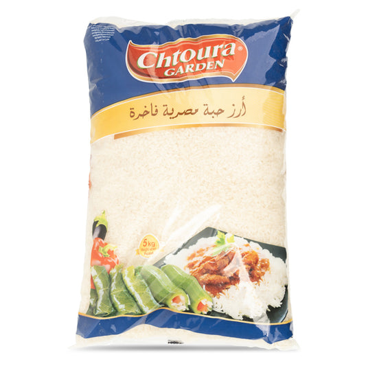 CHTOURA GARDEN - RIZ EGYPTIEN - 5kg