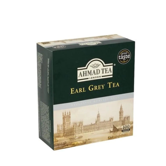 AHMAD TEA - THÉ EARL GREY - x100 sachets