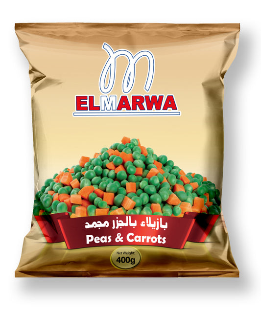 ELMARWA - PETIT POIS CAROTTES - 400g